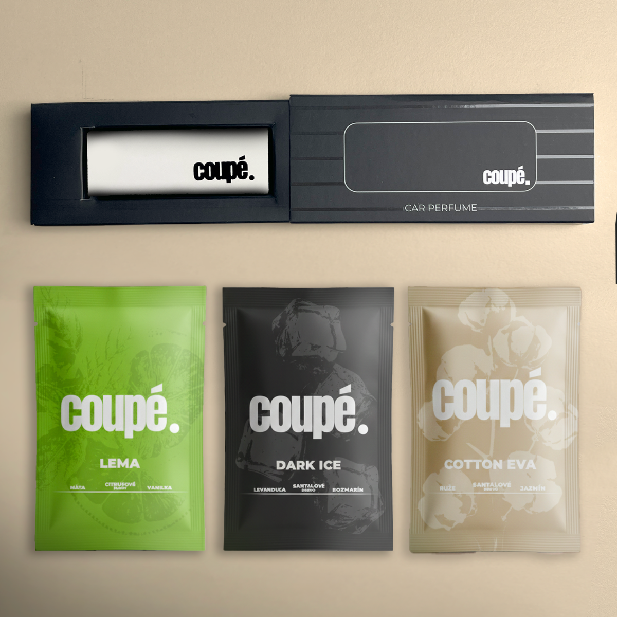 Štartovací Balíček (CarBar Držiak + 3 vône)