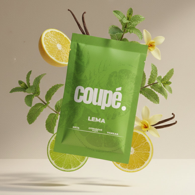 Citrusová vôňa do auta Coupe Aroma Lema s osviežujúcou kombináciou citrusov a mäty